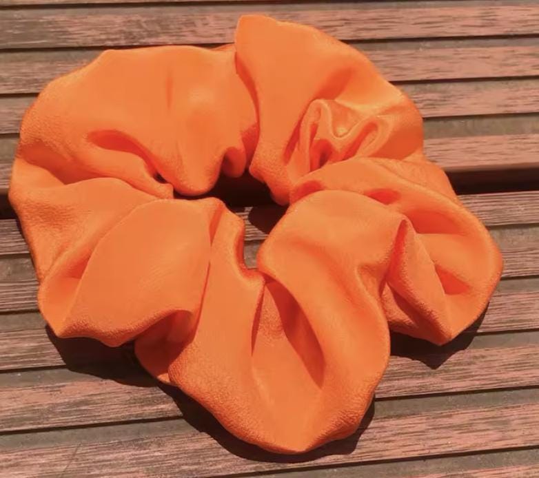 Colorful Handmade Scrunchies | Spring Summer Hair Ties for Women & Girls