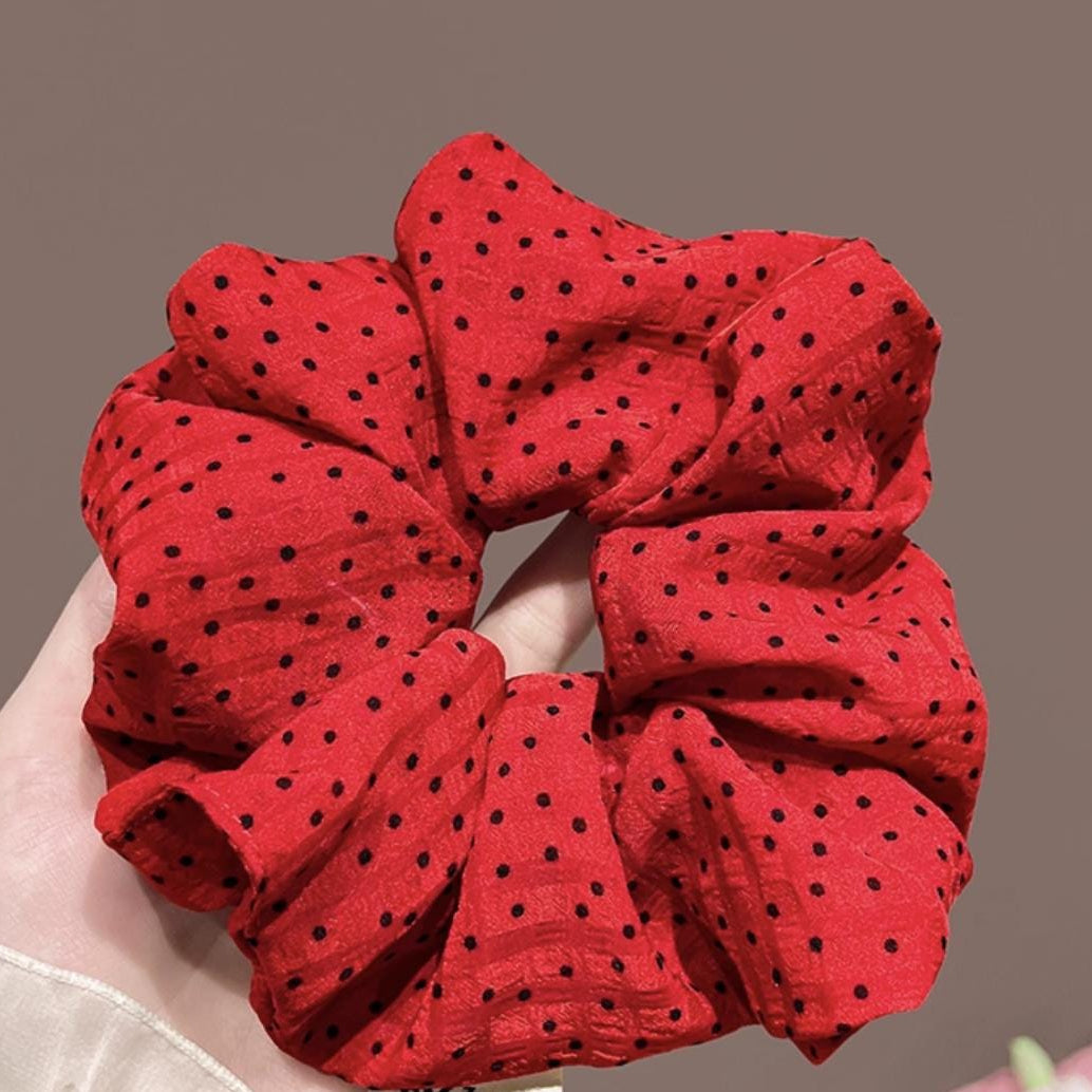 Handmade Fabric Scrunchie | Soft Gentle Elastic Hair Tie