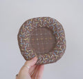 Handmade Embroidered Donut Coaster | Fabric Coaster Round Mug Mat | Cute Stitch Coaster | Sweet Home Decor | Gift for Coffee Lovers