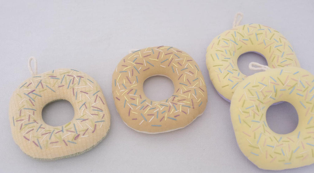 Handmade Embroidered Donut Coaster | Fabric Coaster Round Mug Mat | Cute Stitch Coaster | Sweet Home Decor | Gift for Coffee Lovers