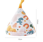 Japanese-Style Quilted Pot Lid Holder | Handmade Heat Proof Pot Cap | Heat-Resistant Cloth Handle Cover | Kitchen Gift