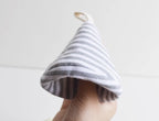 Japanese-Style Quilted Pot Lid Holder | Handmade Heat Proof Pot Cap | Heat-Resistant Cloth Handle Cover | Kitchen Gift