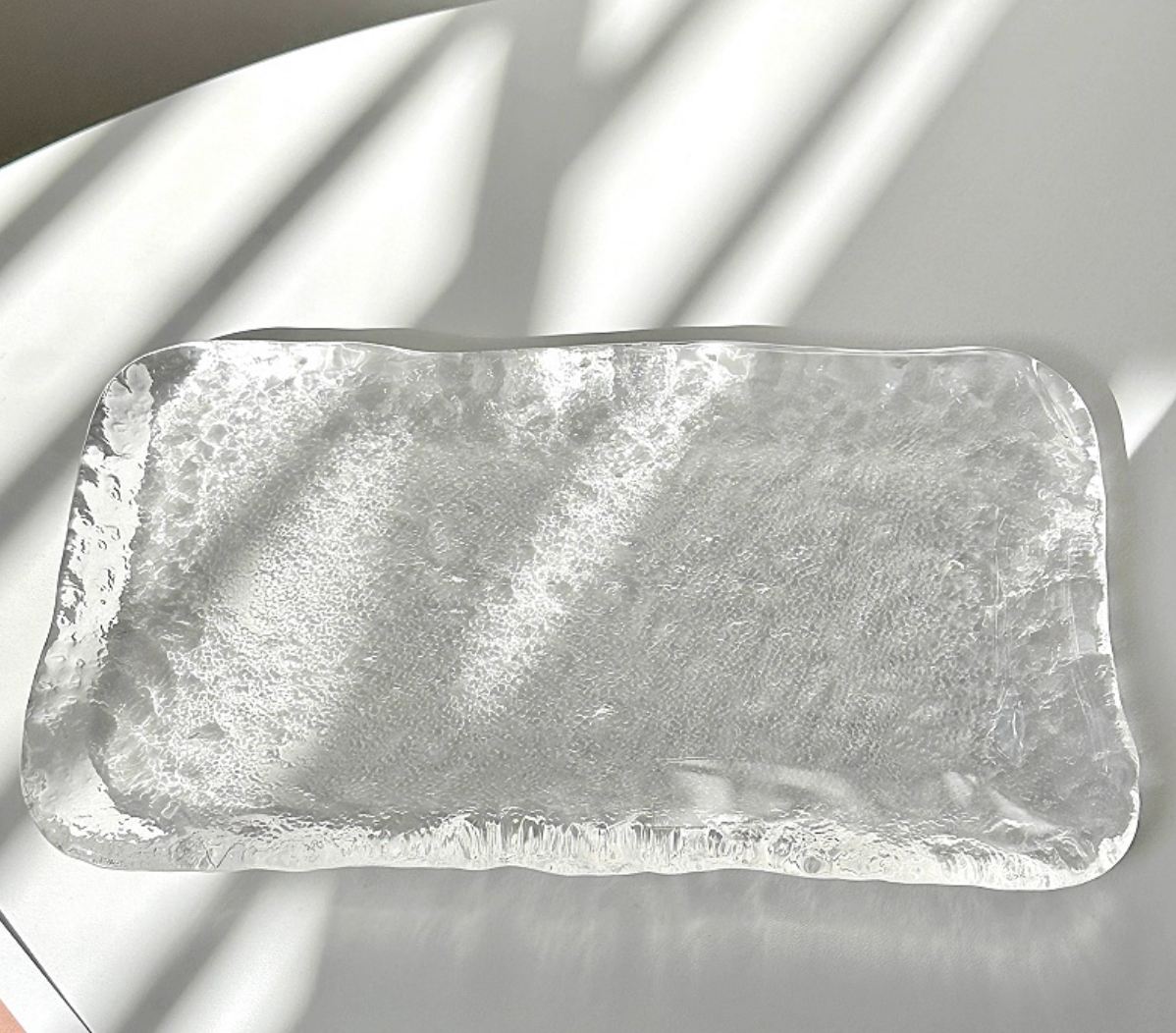 Glass Dessert Bowl Set | Fruit Bowl & Plates | Yogurt Bowl 220ml | Tableware Gift