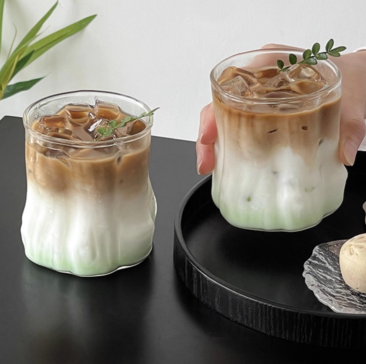 Tree Stump Creative Coffee Cup | Latte & Iced Drink Cup - 310ml