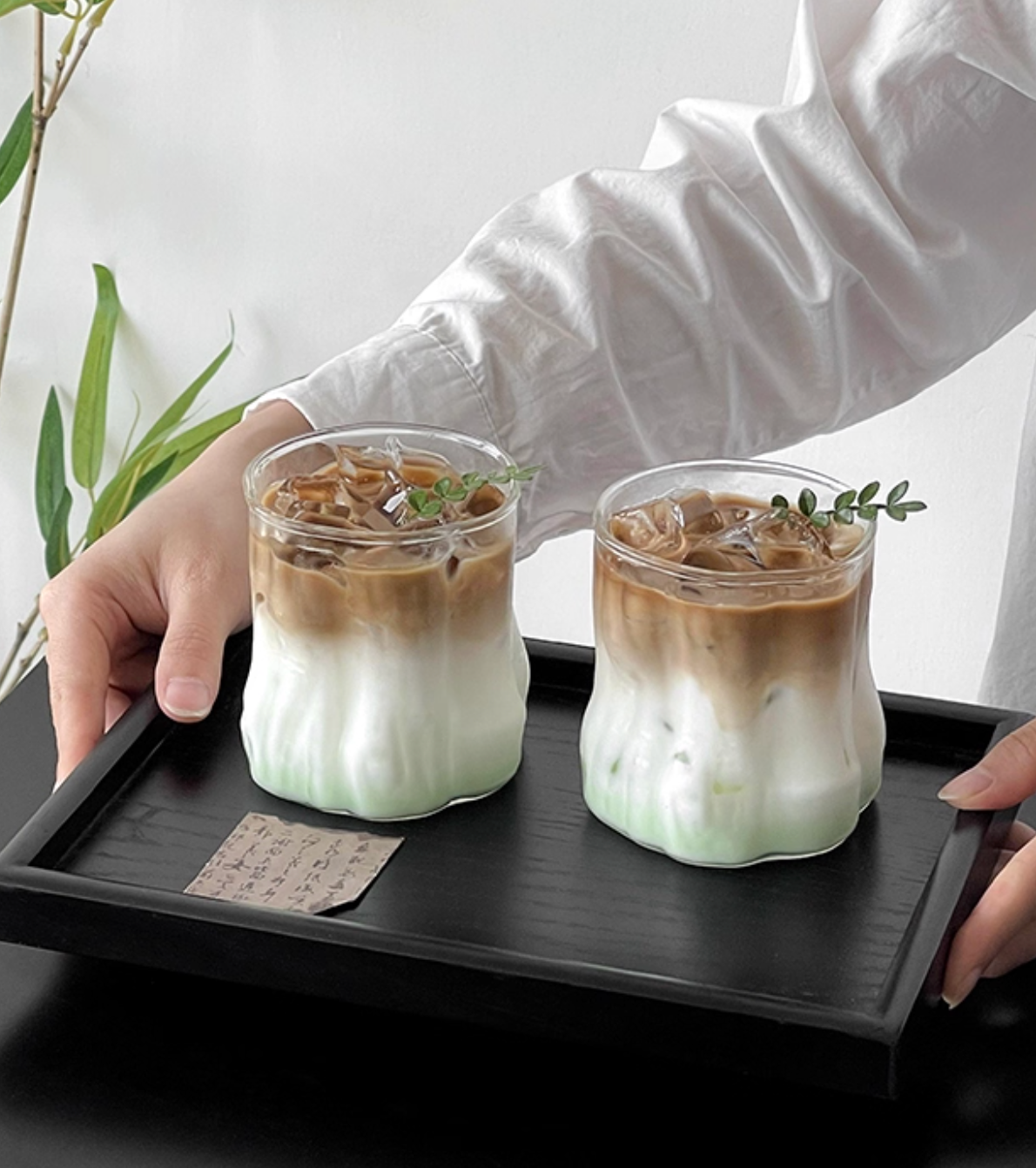 Tree Stump Creative Coffee Cup | Latte & Iced Drink Cup - 310ml