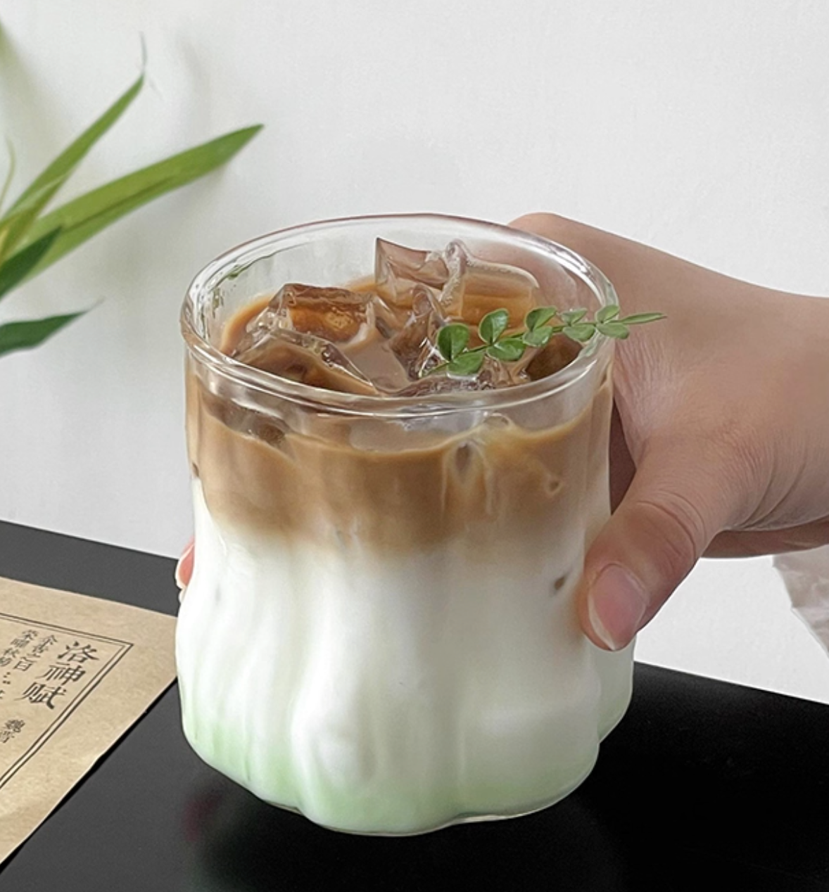 Tree Stump Creative Coffee Cup | Latte & Iced Drink Cup - 310ml