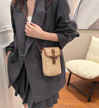 Crocheted Cell Phone Crossbody Bag | Boho Chic Small Phone Bag | Handmade Fall & Winter Purse