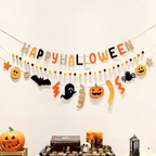 Halloween Garland Banner | Home Halloween Decoration