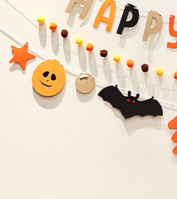 Halloween Garland Banner | Home Halloween Decoration