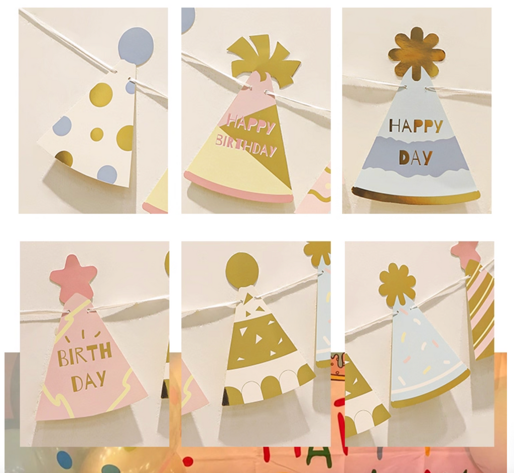 Happy Birthday Banner | Kids Birthday Party Decoration - 125 × 17.5 cm