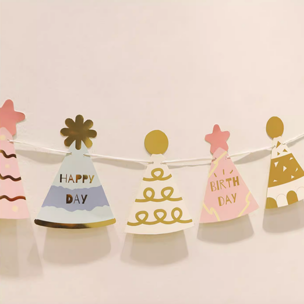 Happy Birthday Banner | Kids Birthday Party Decoration - 125 × 17.5 cm