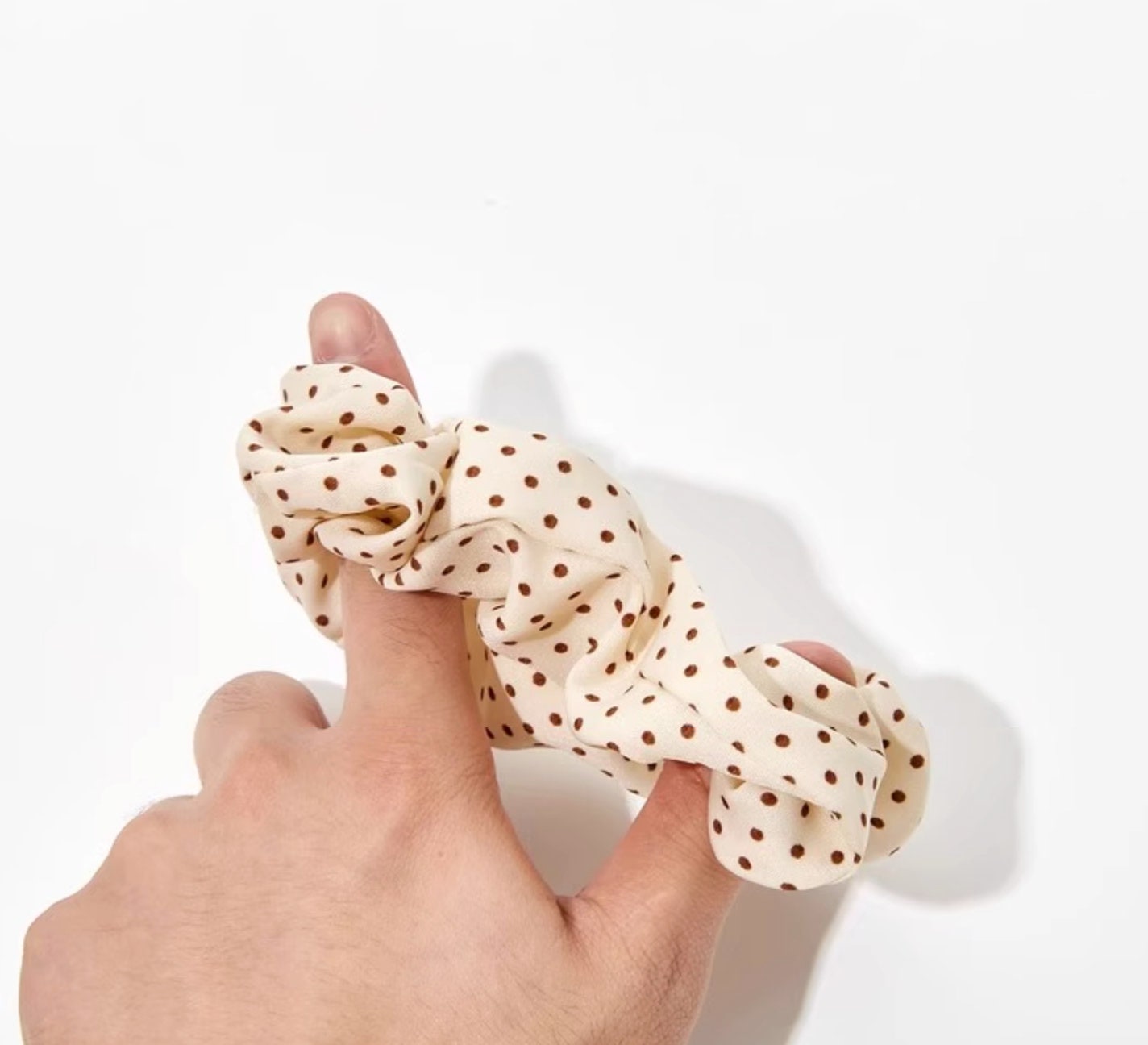 Handmade Fabric Scrunchie | Soft Gentle Elastic Hair Tie