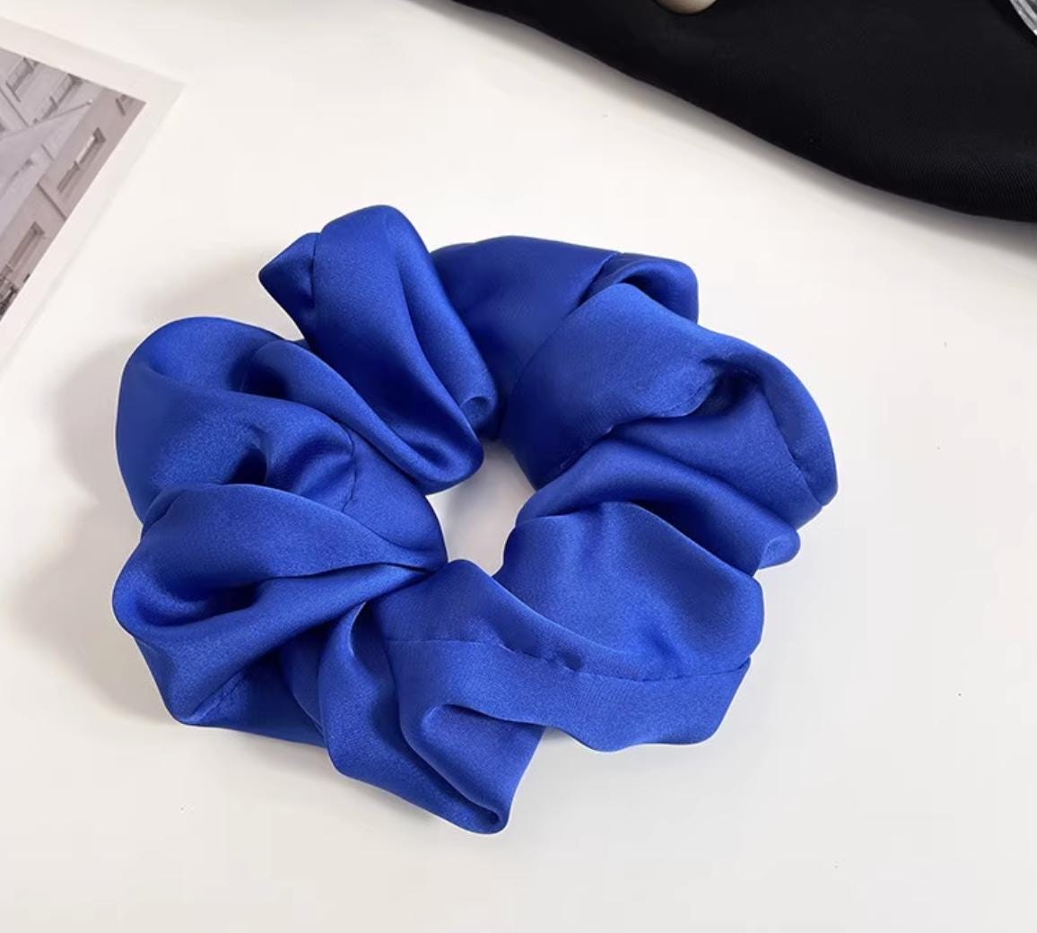 Colorful Handmade Scrunchies | Spring Summer Hair Ties for Women & Girls