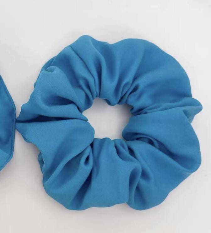 Colorful Handmade Scrunchies | Spring Summer Hair Ties for Women & Girls
