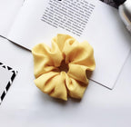 Colorful Handmade Scrunchies | Spring Summer Hair Ties for Women & Girls