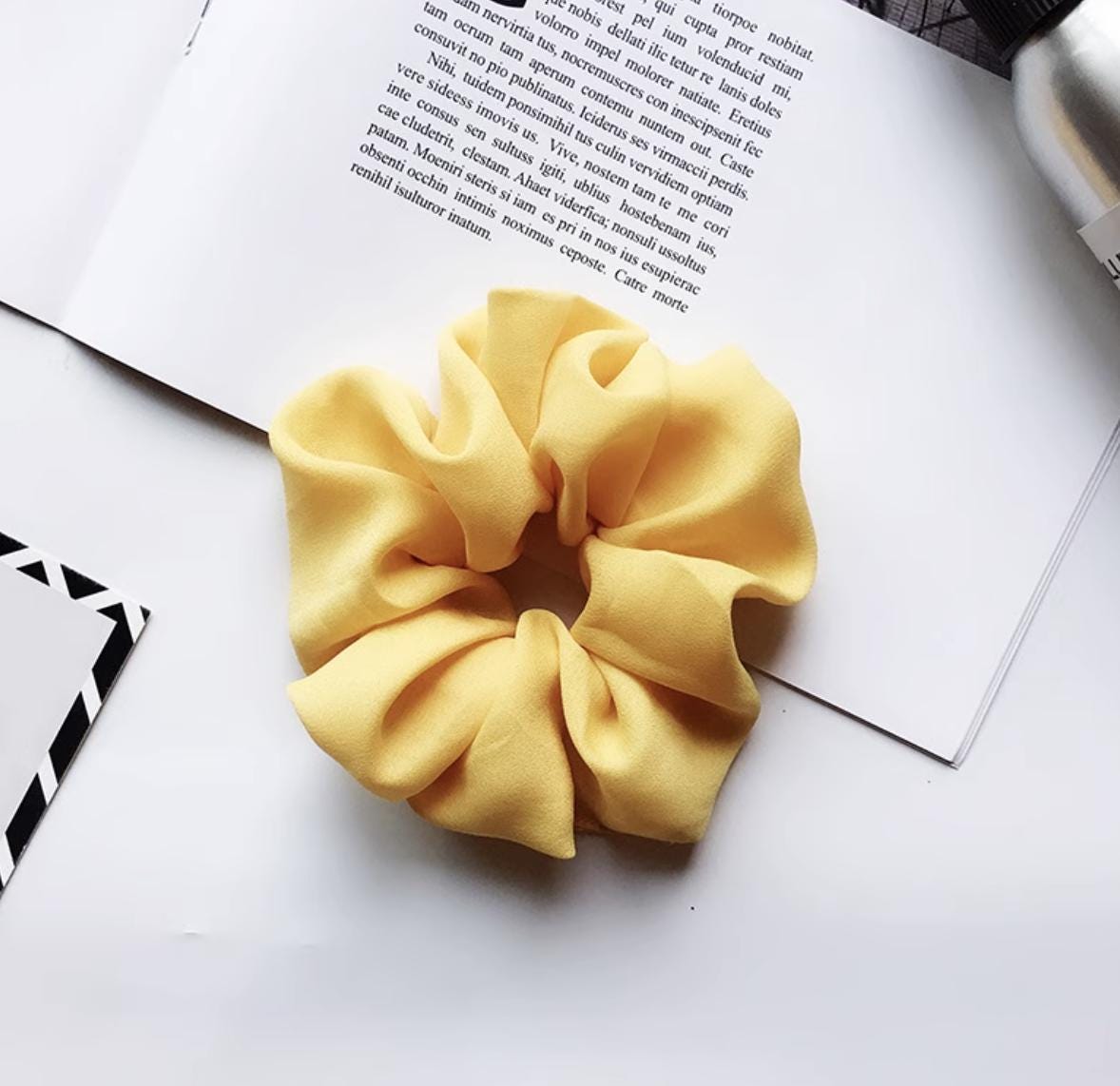Colorful Handmade Scrunchies | Spring Summer Hair Ties for Women & Girls