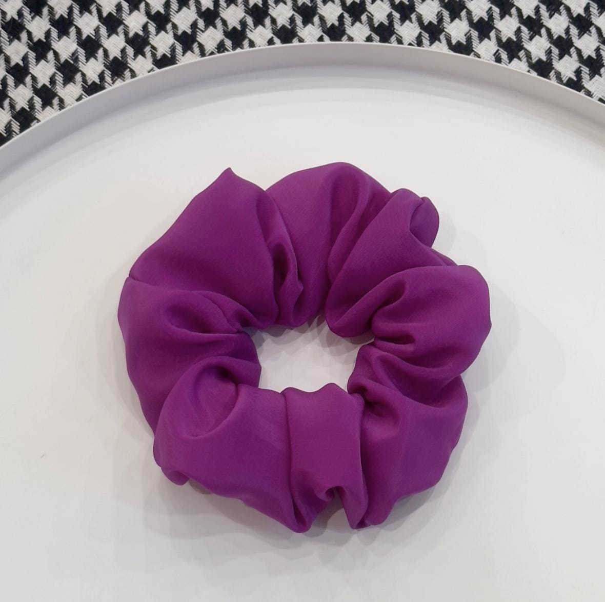 Colorful Handmade Scrunchies | Spring Summer Hair Ties for Women & Girls