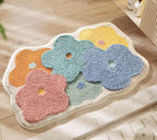 Super Absorbent Bathroom Mat |Soft Plush Door Mat for Bathroom & Washroom | Machine Washable